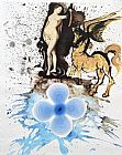 Salvador Dali Canvas Paintings - Hommage a Cranach
